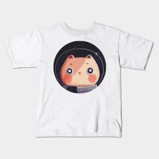 Cat Astro Kids T-Shirt